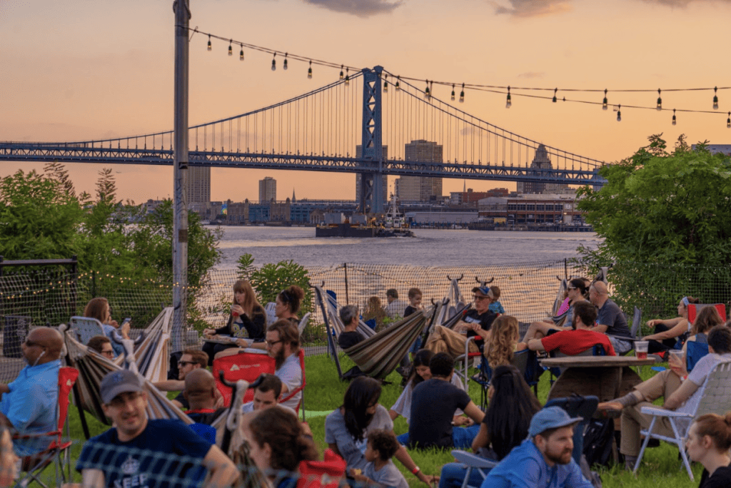 Photo of Parks on Tap at Penn Treaty Park by J. Fusco for VISIT PHILADELPHIA®