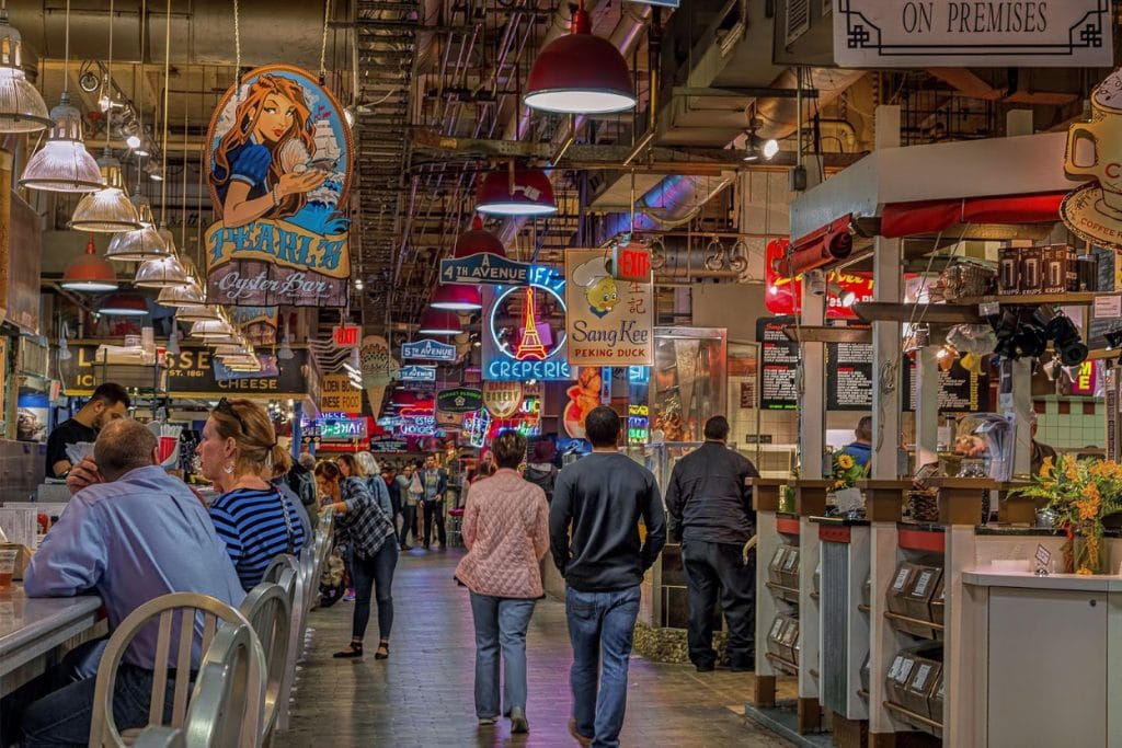 Photo of Reading Terminal Market by R. Kennedy for VISIT PHILADELPHIA®